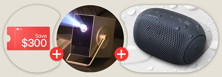 Get a $400 Discount Coupon and a Jellybean LG XBOOM Go PL2 portable speaker for FREE