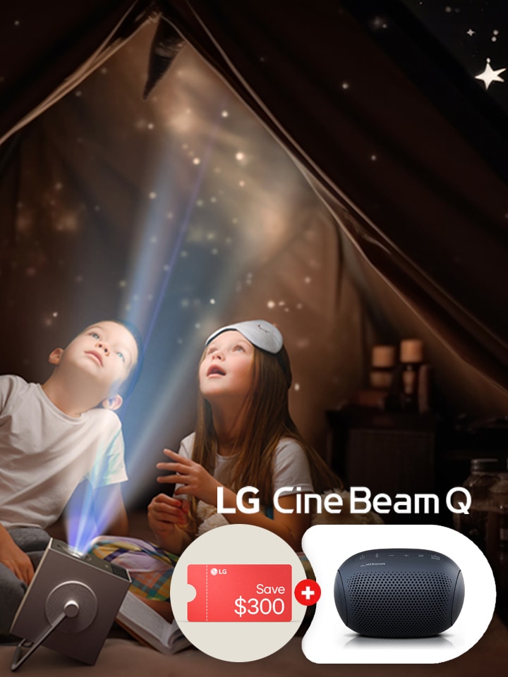 Save $400 on an LG CineBeam Q Projector