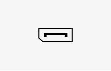 DisplayPort icon.