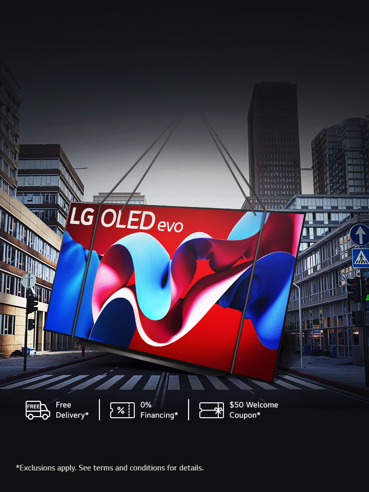 Save up to $2,000 on select LG OLED evo TVs