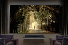 Image of TV showing 4K resolution