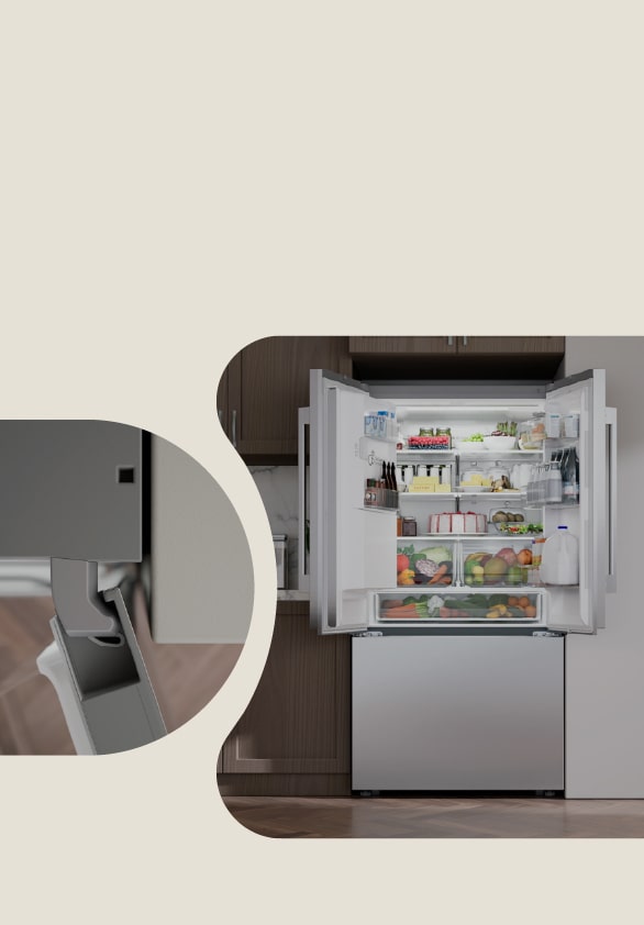 Zero Clearance™ Refrigerator