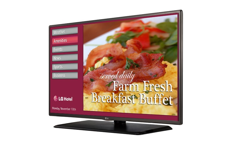 LG Catégorie des 32 po, téléviseur à DEL Slim Direct de qualité supérieure avec Pro:Idiom MD intégré (diagonale de 31,51 po), 32LY570H