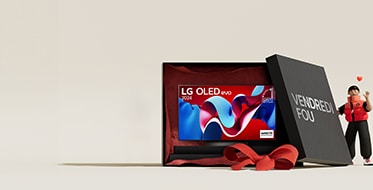 Économisez jusqu'à 30% sur certains téléviseurs LG OLED C4