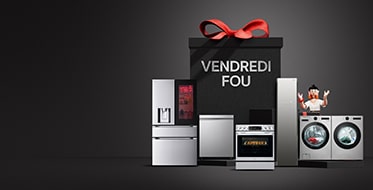 OFFRES DU VENDREDI FOU! Économisez jusqu’à 500 $ sur certains électros de LG