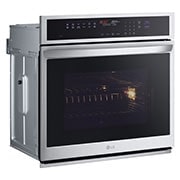 LG Four mural intelligent de 4,7 pi³ avec technologie InstaView<sup>MD</sup>, convection véritable, Air Fry et Vapeur Sous Vide, WSEP4727F