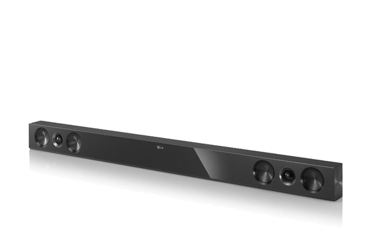 LG Barre de son 160 W 2.1 canaux | Installable au mur | Bluetooth en continu | 2 entrées optiques, NB2420A