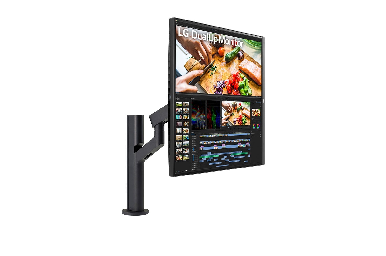 LG Moniteur DualUp 16:18 de 27,6 po avec port USB de type C<sup>MC</sup> et socle Ergo, 28MQ780-B