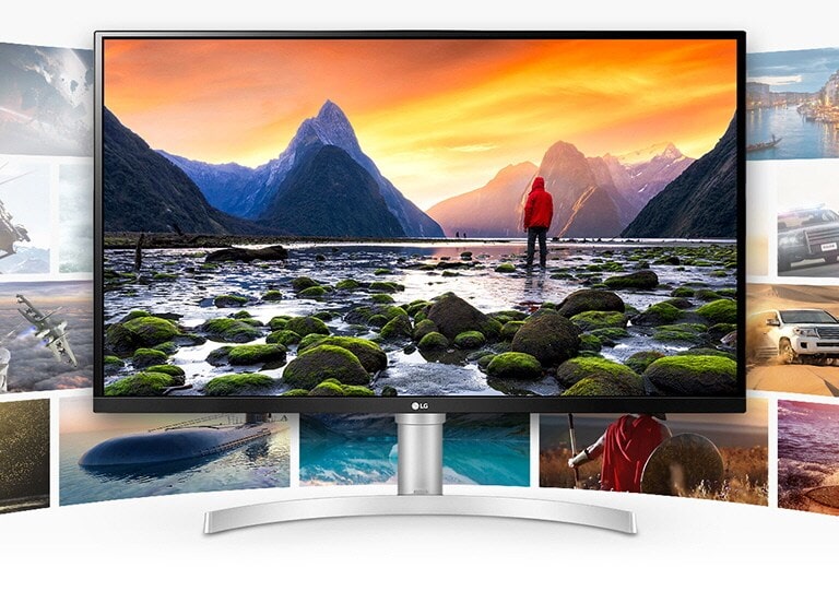 L’écran 4K UDH de LG offrant une clarté sans pareille, des détails et des performances exceptionnelles pour divers contenus.