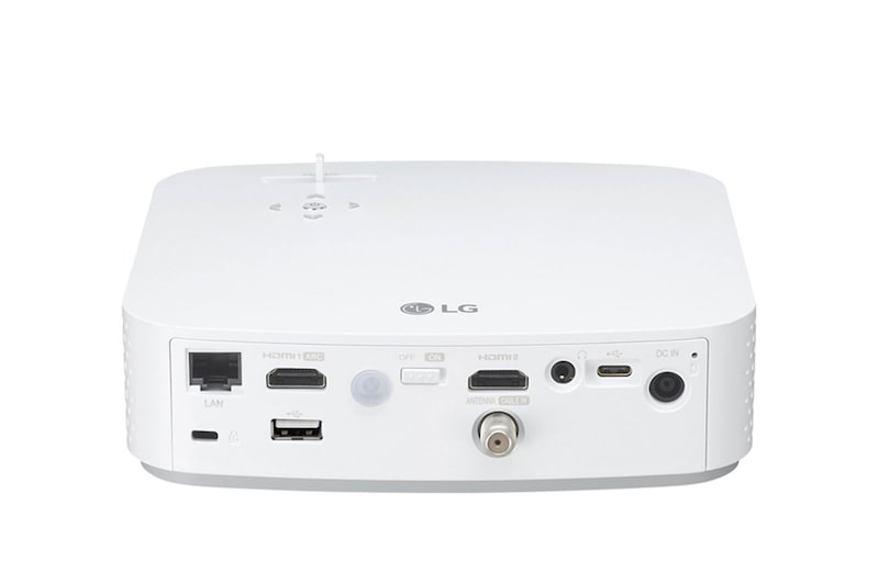 LG Projecteur CineBeam à DEL pleine HD intelligent pour cinéma maison avec pile intégrée, PF50KA