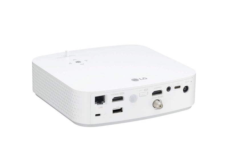 LG Projecteur CineBeam à DEL pleine HD intelligent pour cinéma maison avec pile intégrée, PF50KA