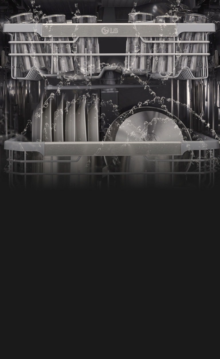 Lavage de type « double zone »