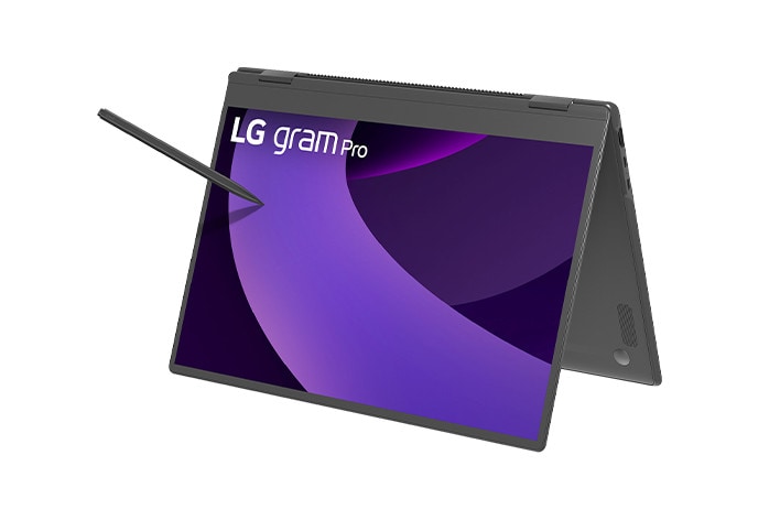 Product image of LG gram laptop.