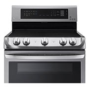 LG Cuisinière électrique à four double de 7,3 pi 3 dotée du système ProBake Convection<sup>MC</sup>, de la technologie EasyClean<sup>MD</sup> Express et du système de gril infrarouge, LDE5415ST