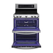 LG Cuisinière électrique à four double de 7,3 pi 3 dotée du système ProBake Convection<sup>MC</sup>, de la technologie EasyClean<sup>MD</sup> Express et du système de gril infrarouge, LDE5415ST