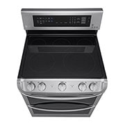 LG Cuisinière électrique à four double de 7,3 pi 3 dotée du système ProBake Convection<sup>MC</sup>, de la technologie EasyClean<sup>MD</sup> Express et du système de gril infrarouge, LDE5415ST