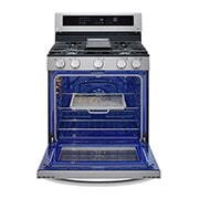 LG Cuisinière au gaz intelligente de 5,8 pi3 avec Wi-Fi, InstaView<sup>MC</sup>, convection véritable et technologie AirFry, LRGL5825F