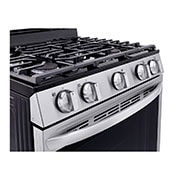 LG Cuisinière au gaz intelligente de 5,8 pi3 avec Wi-Fi, InstaView<sup>MC</sup>, convection véritable et technologie AirFry, LRGL5825F