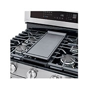 LG Cuisinière au gaz intelligente de 5,8 pi3 avec Wi-Fi, InstaView<sup>MC</sup>, convection véritable et technologie AirFry, LRGL5825F