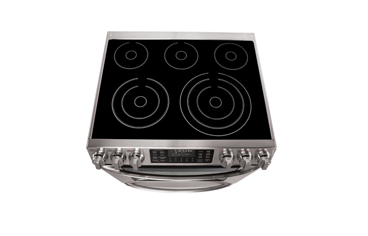 LG 5.4 pi 3 | Cuisinière encastrable d'extra grande capacité avec système de convection double véritable, LSE3092ST