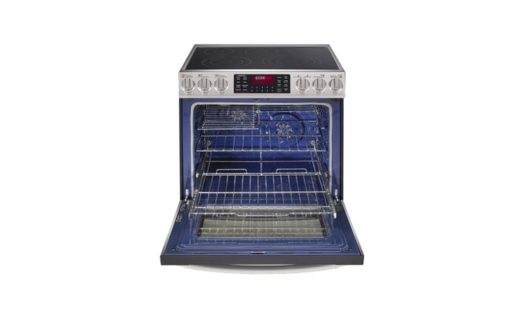 LG 5.4 pi 3 | Cuisinière encastrable d'extra grande capacité avec système de convection double véritable, LSE3092ST