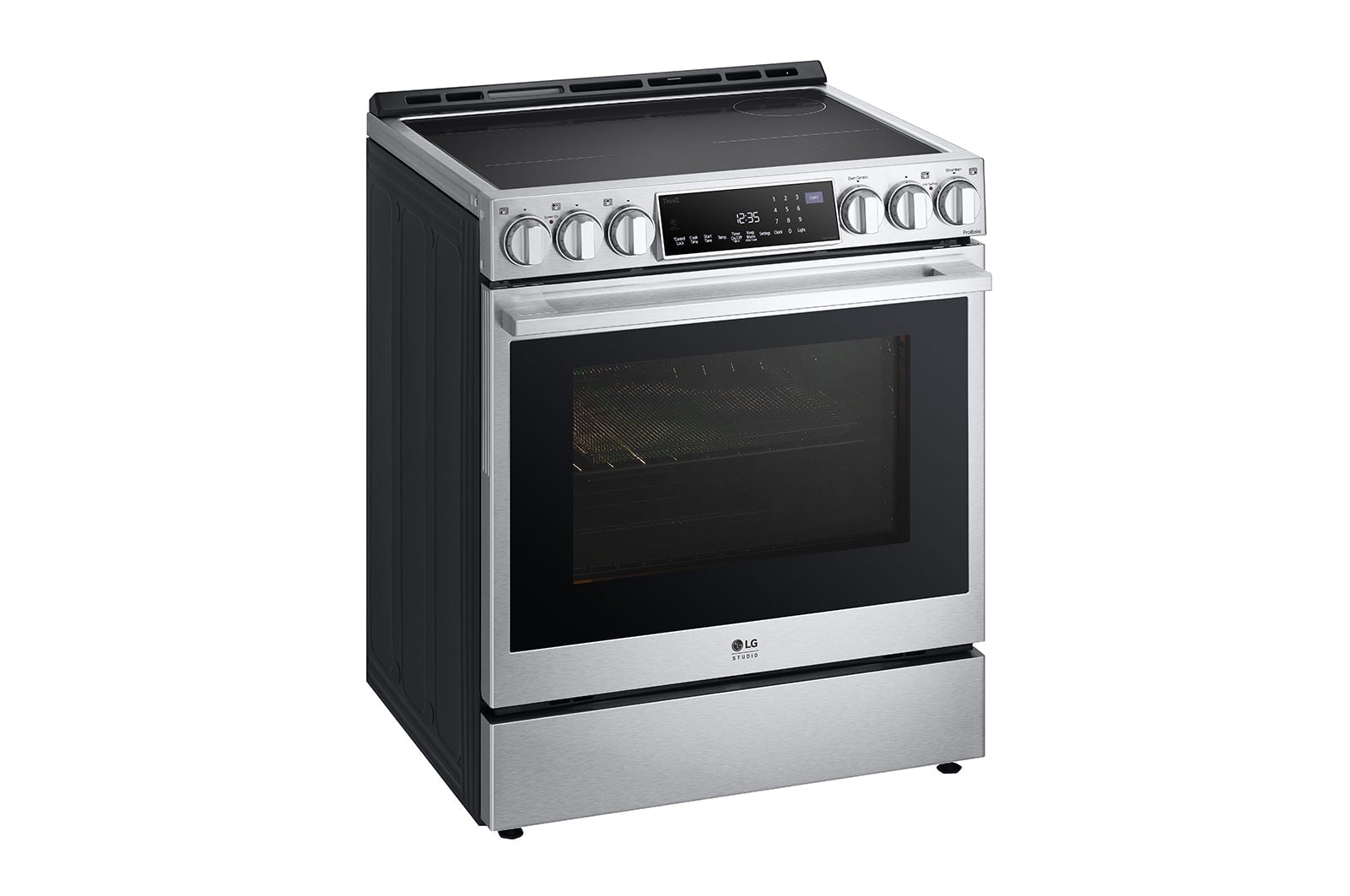 LG Cuisinière à induction encastrable de 6,3 pi³ avec technologie InstaView<sup>MD</sup>, Air Fry et Air Sous Vide de LG STUDIO, LSIS6338F