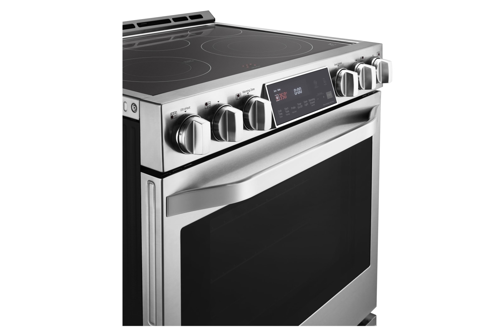 LG STUDIO- Cuisinière électrique de 6,3 pi 3 encastrable avec four de pleine capacité et tiroir chauffant, LSSE3026ST