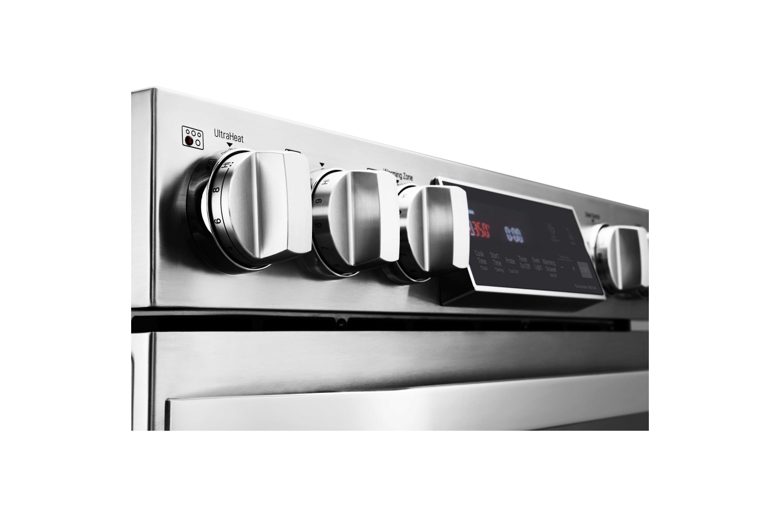 LG STUDIO- Cuisinière électrique de 6,3 pi 3 encastrable avec four de pleine capacité et tiroir chauffant, LSSE3026ST