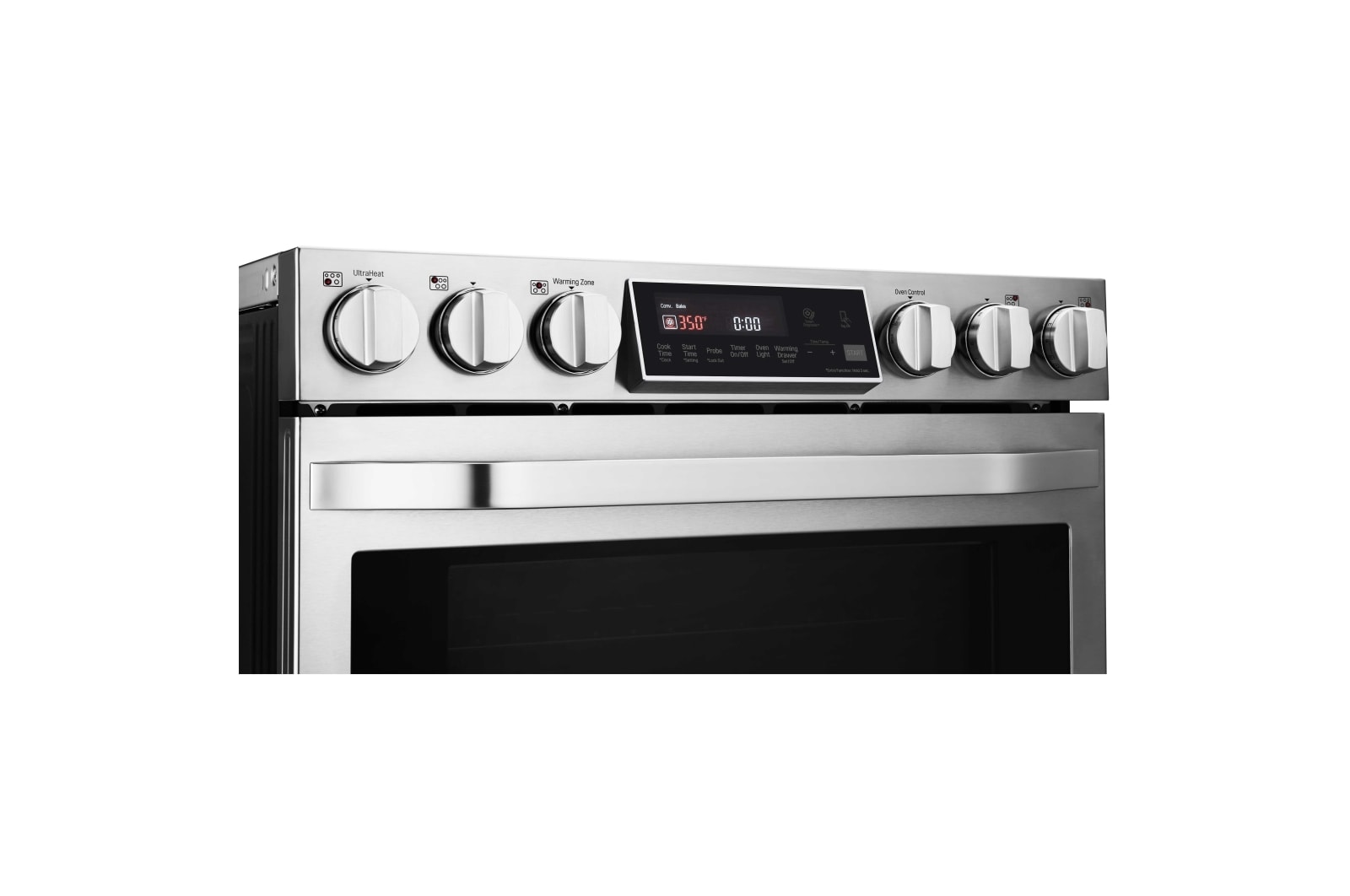 LG STUDIO- Cuisinière électrique de 6,3 pi 3 encastrable avec four de pleine capacité et tiroir chauffant, LSSE3026ST