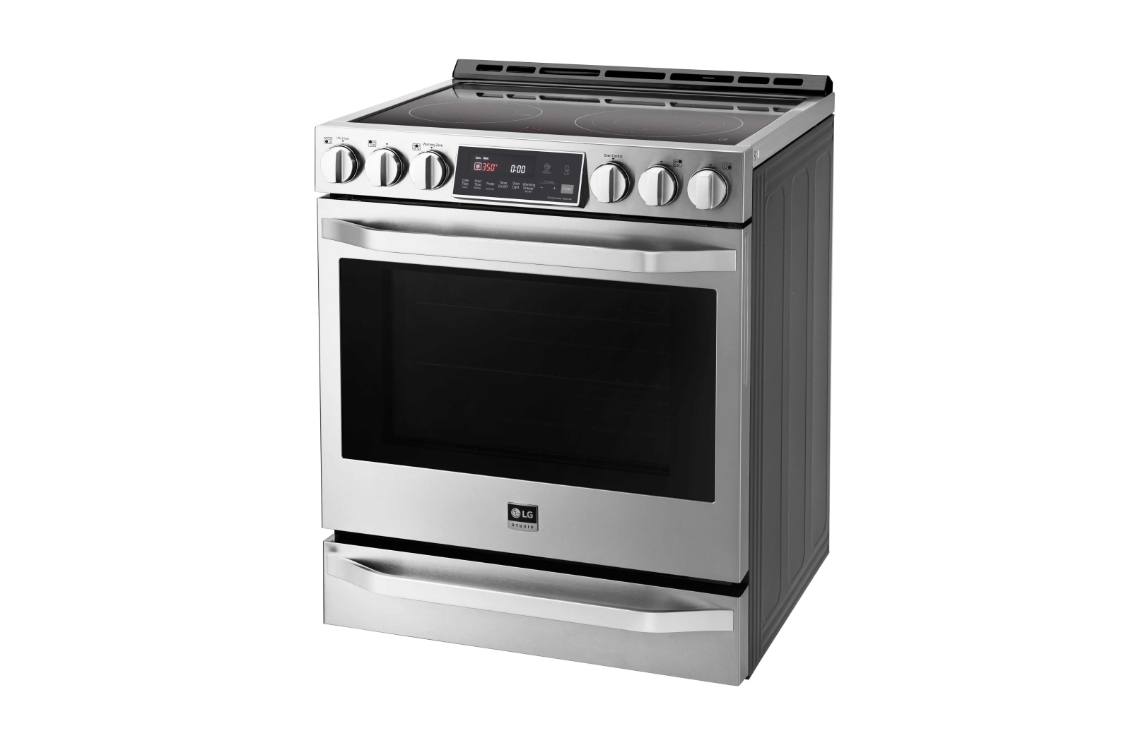 LG STUDIO- Cuisinière électrique de 6,3 pi 3 encastrable avec four de pleine capacité et tiroir chauffant, LSSE3026ST