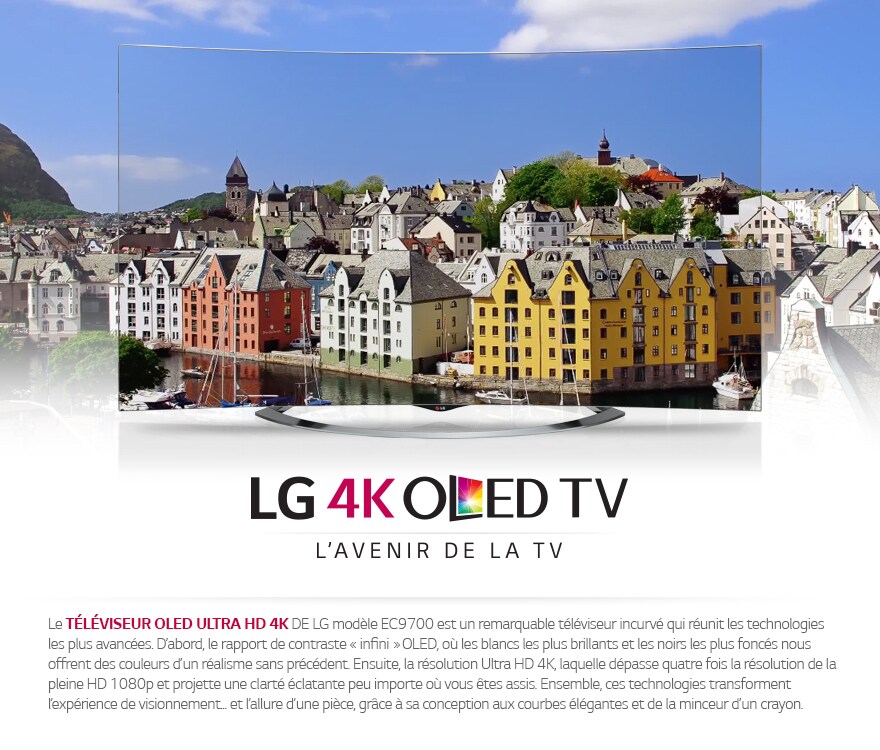 TÉLÉVISEUR OLED 4K DE LG – L'AVENIR DE LA TÉLÉVISEUR