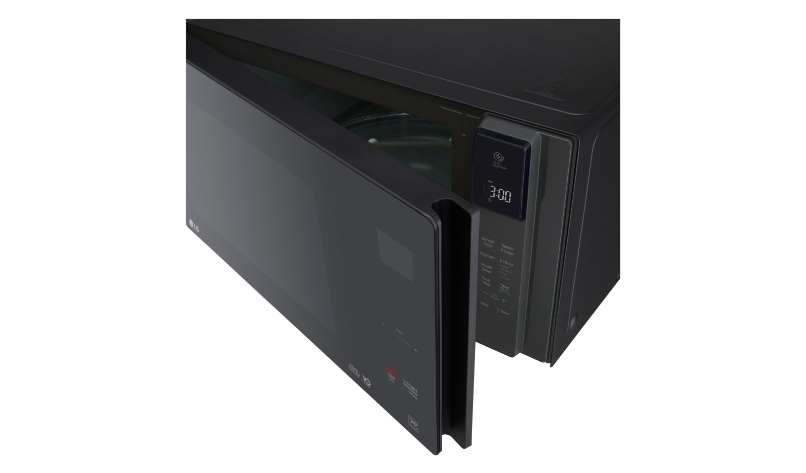 LG Bientôt en vente : Micro-onde de comptoir NeoChef<sup>MC</sup> de 1,5 pi³ avec technologies Smart Inverter et EasyClean<sup>MD</sup>, LMC1575SB