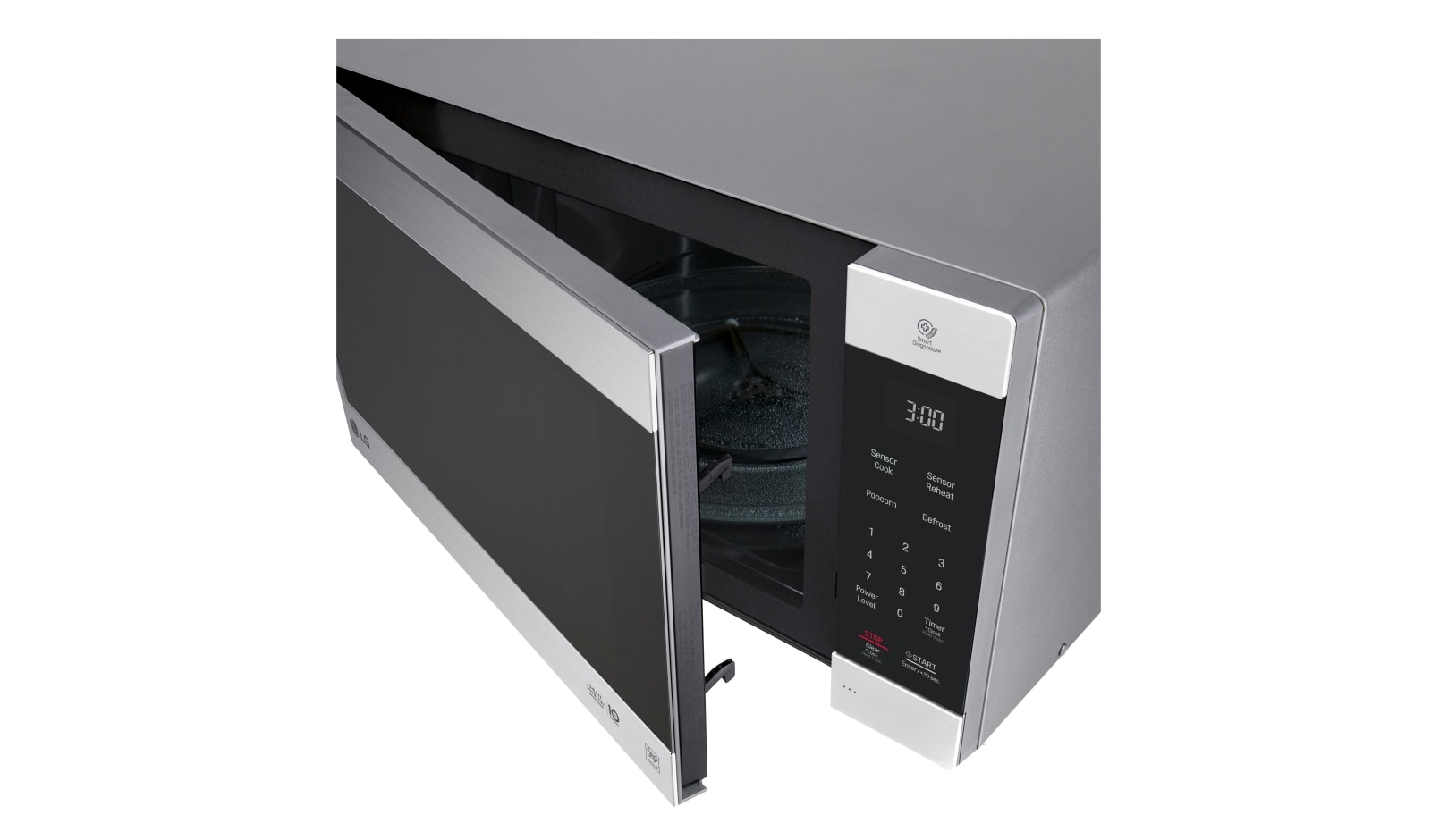 LG Micro-onde de comptoir NeoChef<sup>MC</sup> de 2,0 pi³ avec technologies Smart Inverter et EasyClean®, LMC2075ST