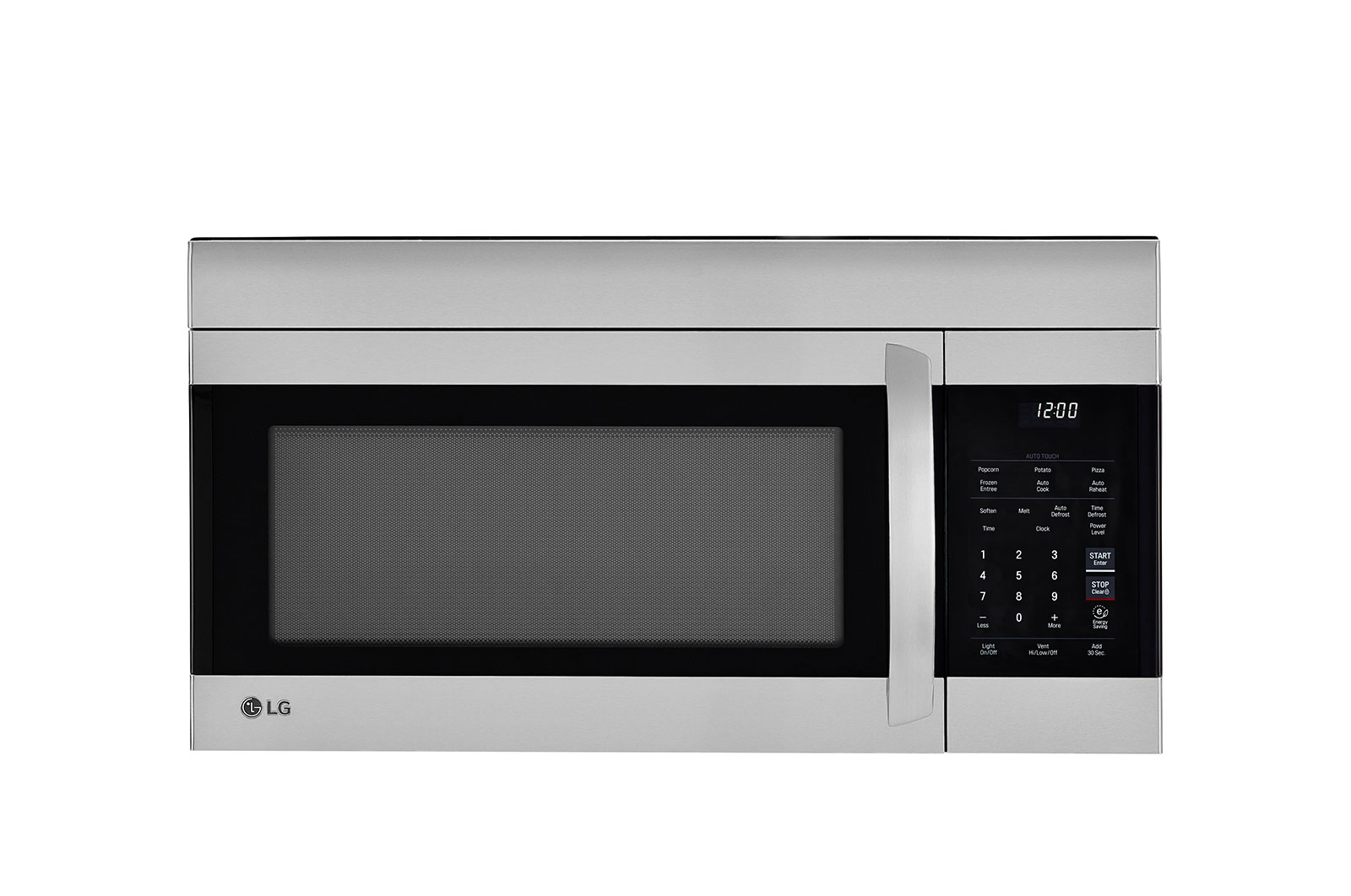 LG Micro-ondes four-hotte de 1,7 pi<sup>3</sup> avec fonctionnalité EasyClean<sup>MD</sup>, LMV1751ST