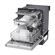 LG Lave-vaisselle à commande frontale du système QuadWash<sup>MD</sup> et du système EasyRack<sup>MD</sup> Plus, LDFN4542S