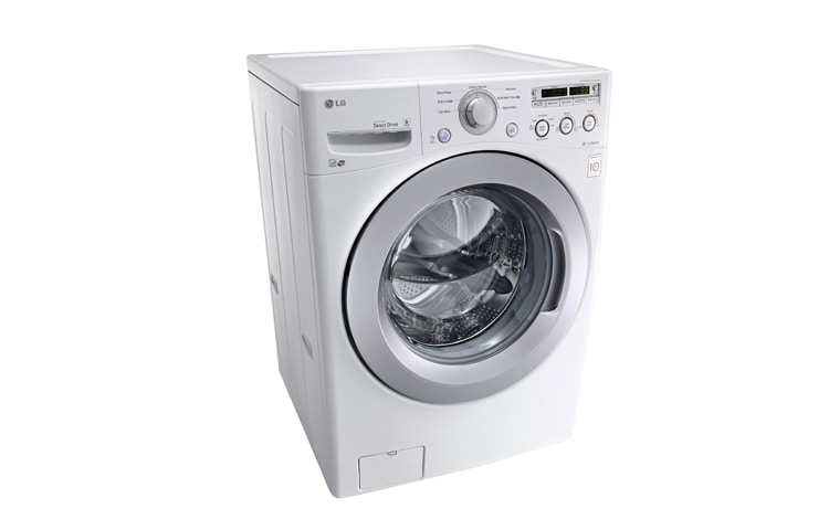 LG Laveuse à chargement frontal à super grande capacité de 4,6 pi 3 avec la technologie 6Motion MC , WM3050CW