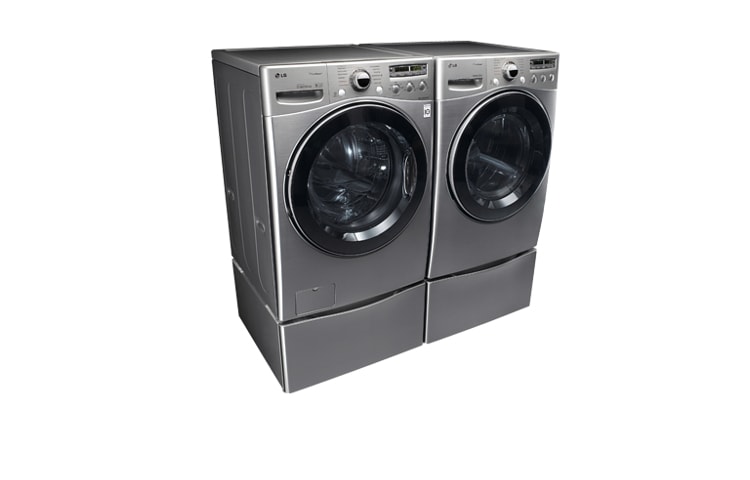 LG Laveuses à vapeur SteamWasher avec la plus grande capacité de 5,0 pi3 et la technologie ColdWash, WM3550HVCA