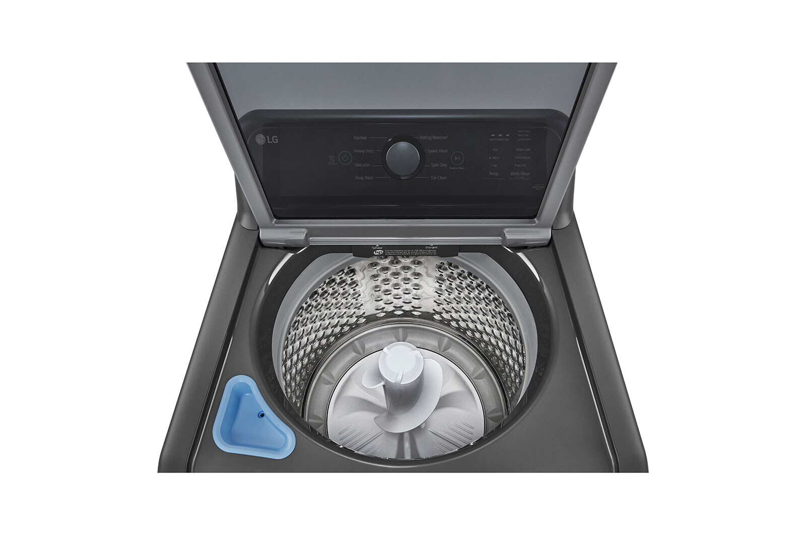 Vue du dessous du tambour