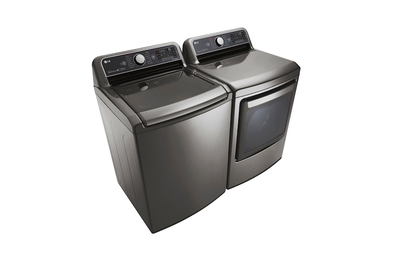 LG Laveuse à la vapeur à chargement vertical de 6,0 pi<sup>3</sup> à haute efficacité dotée de la technologie TurboWash, WT7600HVA