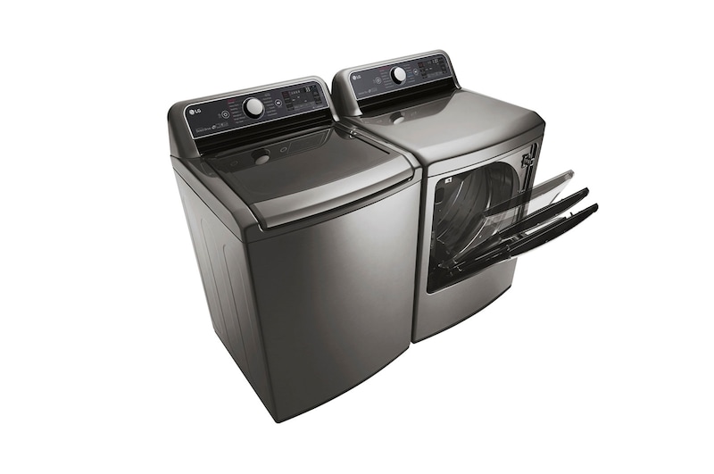 LG Laveuse à la vapeur à chargement vertical de 6,0 pi<sup>3</sup> à haute efficacité dotée de la technologie TurboWash, WT7600HVA