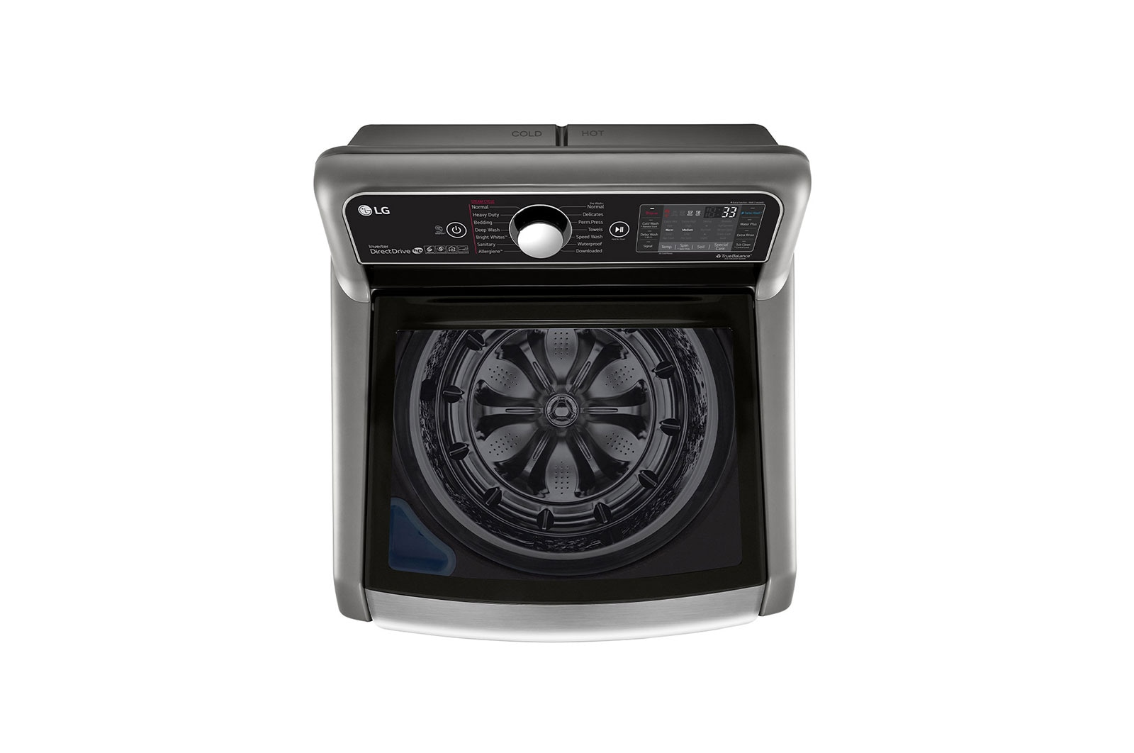 LG Laveuse à chargement vertical d’une capactié de 5,8 pi<sup>3</sup>, WT7800HVA