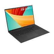 LG Ordinateur portable ultraléger LG gram de 17 po avec écran IPS WQXGA 16:10, plateforme Intel<sup>MD</sup> Core<sup>MD</sup> i7 Evo<sup>MC</sup> de 13<sup>e</sup> génération, Windows 11 Home, 16 Go de RAM, disque SSD de 1 To, noir, 17Z90R-K.AA78A9