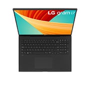 LG Ordinateur portable ultraléger LG gram de 17 po avec écran IPS WQXGA 16:10, plateforme Intel<sup>MD</sup> Core<sup>MD</sup> i7 Evo<sup>MC</sup> de 13<sup>e</sup> génération, Windows 11 Home, 16 Go de RAM, disque SSD de 1 To, noir, 17Z90R-K.AA78A9