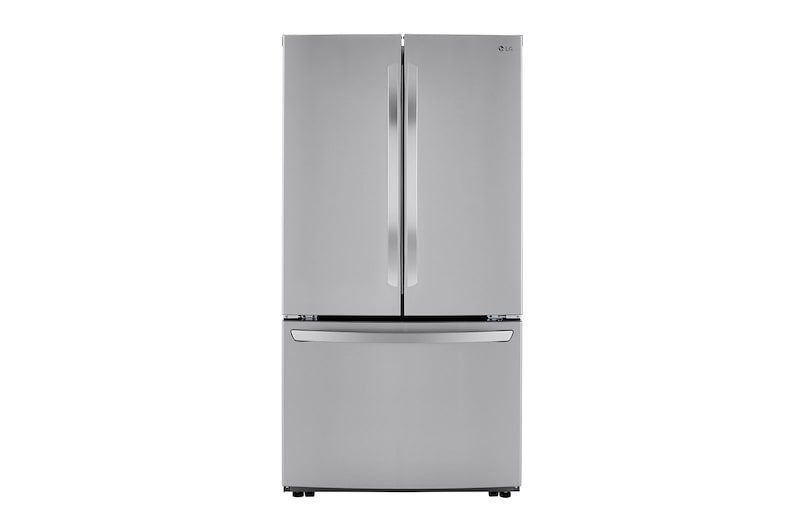 Vue avant de Réfrigérateur 3 portes à profondeur de comptoir de 23 pi³, LRFCC23D6S