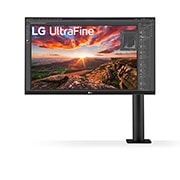 LG Moniteur Ergo IPS UHD 4K 27 po. avec USB de Type-C<sup>MC</sup>, 27UN880-B