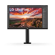 LG Moniteur Ergo IPS UHD 4K 27 po. avec USB de Type-C<sup>MC</sup>, 27UN880-B