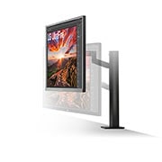 LG Moniteur Ergo IPS UHD 4K 27 po. avec USB de Type-C<sup>MC</sup>, 27UN880-B