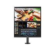 LG Moniteur DualUp 16:18 de 27,6 po avec port USB de type C<sup>MC</sup> et socle Ergo, 28MQ780-B