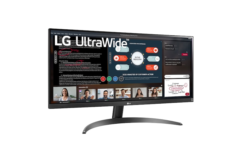 LG Moniteur IPS pleine HD 29 po. 21:9 UltraWide™ avec FreeSync<sup>MC</sup> d'AMD, 29WP500-B