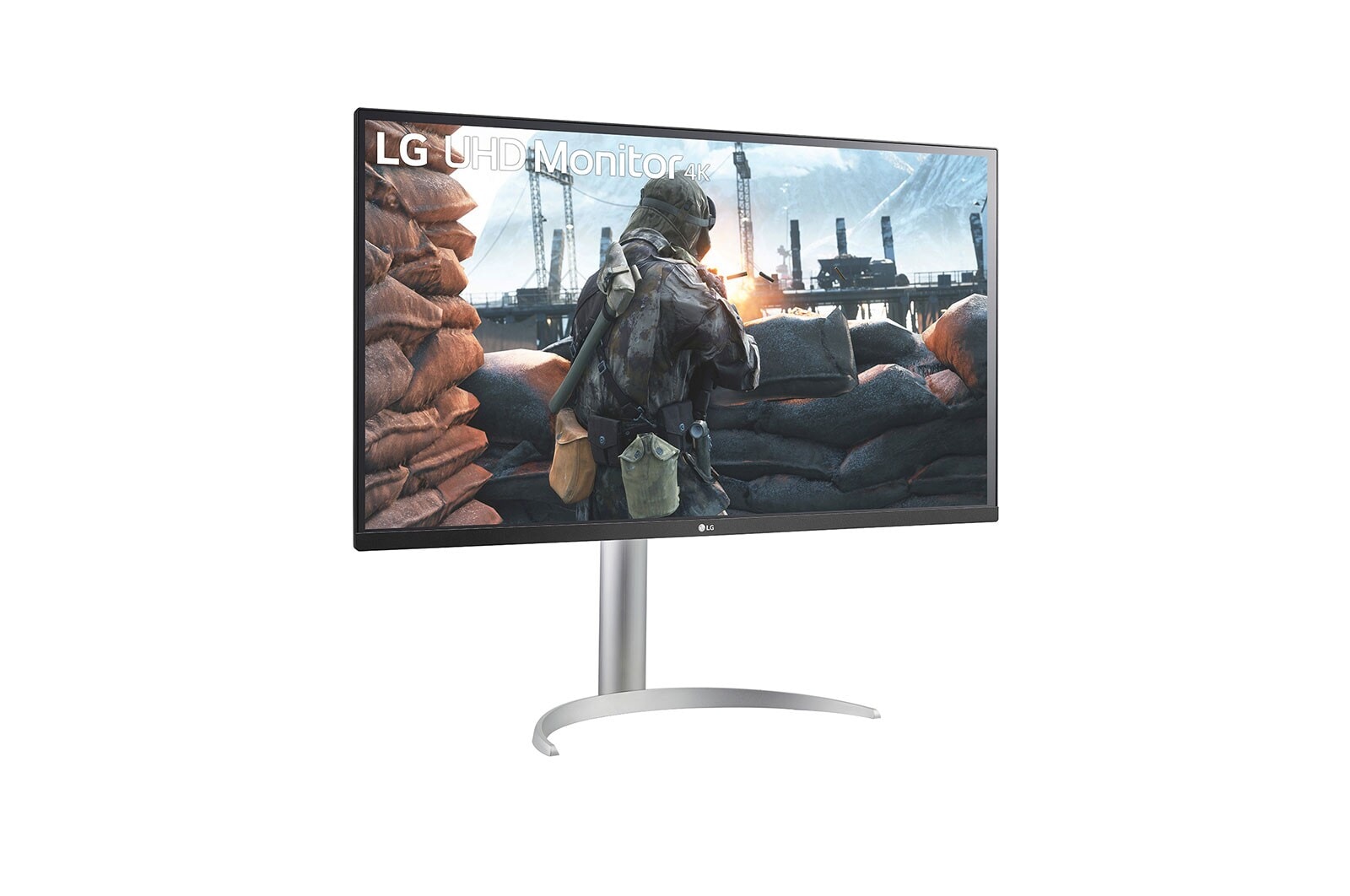 LG Moniteur UHD 4K (3840 x 2160) de 31,5 po avec USB de type C<sup>MC</sup>, 32UP550N-W